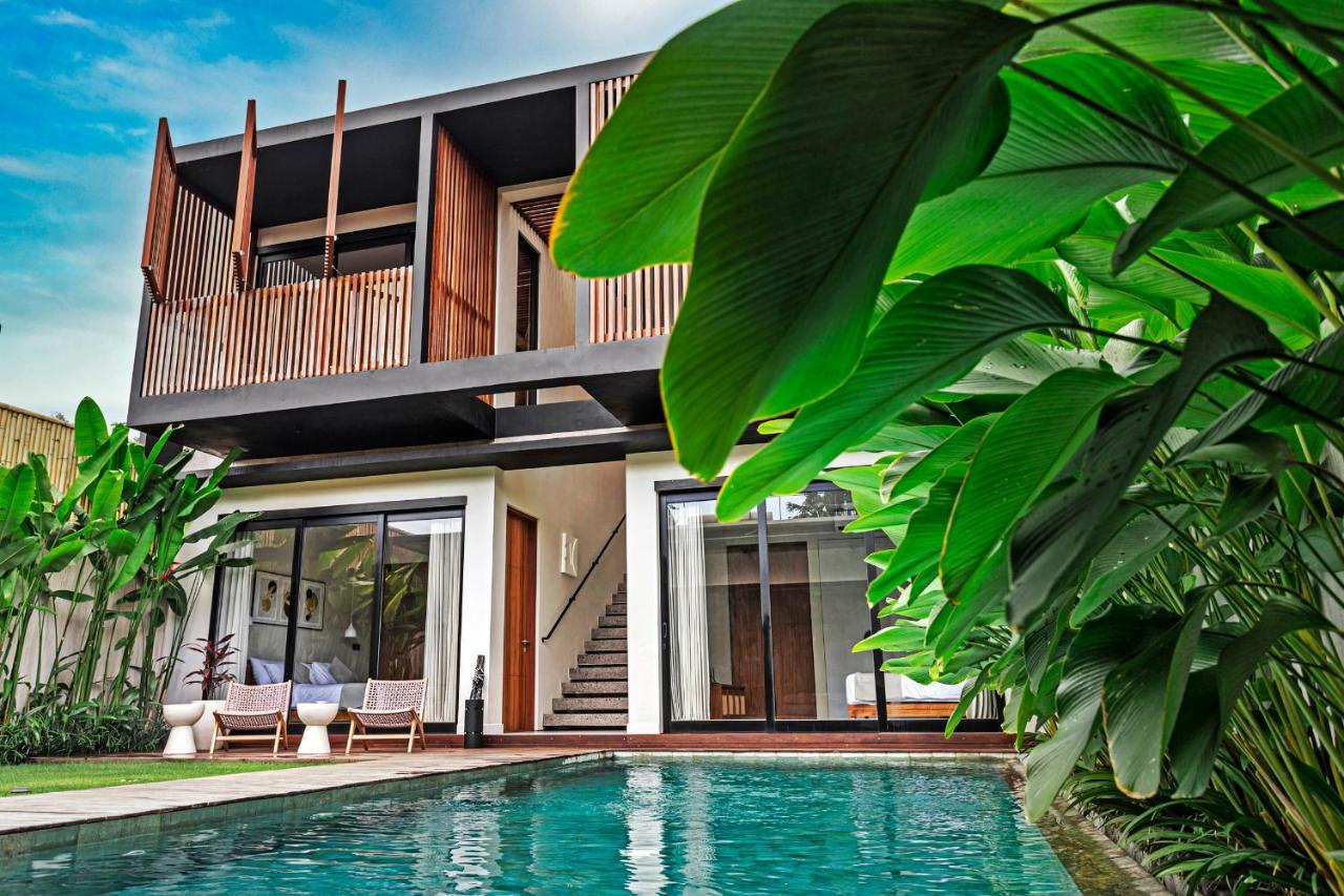 New 4 Bedroom 5 Min Walk To Berawa Beach Enclosed Livng Canggu Exterior foto